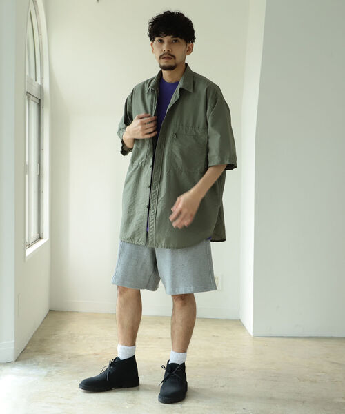 BEAMS（ビームス）の「BEAMS / テック ユーティリティ イージー シャツ（シャツ/ブラウス・メンズ・ブラウン系その他3/グリーン系その他4・SMALL/MEDIUM/LARGE）」の3枚目の写真