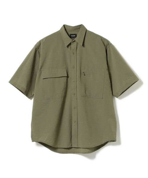 BEAMS（ビームス）の「BEAMS / テック ユーティリティ イージー シャツ（シャツ/ブラウス・メンズ・ブラウン系その他3/グリーン系その他4・SMALL/MEDIUM/LARGE）」の5枚目の写真