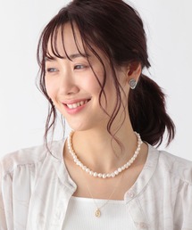 GLOBAL WORK | 淡水パール2連ネックレス/947879(ネックレス)