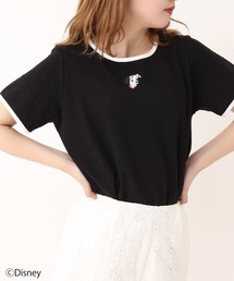 one after another NICE CLAUP | 101匹わんちゃん/配色チビTシャツ(Tシャツ/カットソー)