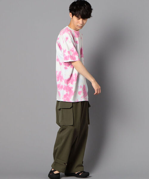 newhattan（ニューハッタン）の「【NEWHATTAN/ニューハッタン】タイダイ染め 半袖Tシャツ(H0005-322)（Tシャツ/カットソー・メンズ・イエロー系その他5/ピンク系その他2/ブルー系その他7・X-LARGE）」の15枚目の写真