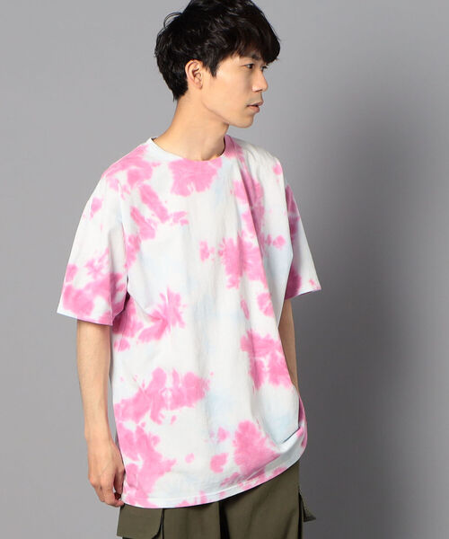 newhattan（ニューハッタン）の「【NEWHATTAN/ニューハッタン】タイダイ染め 半袖Tシャツ(H0005-322)（Tシャツ/カットソー・メンズ・イエロー系その他5/ピンク系その他2/ブルー系その他7・X-LARGE）」の18枚目の写真