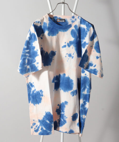 newhattan（ニューハッタン）の「【NEWHATTAN/ニューハッタン】タイダイ染め 半袖Tシャツ(H0005-322)（Tシャツ/カットソー・メンズ・イエロー系その他5/ピンク系その他2/ブルー系その他7・X-LARGE）」の19枚目の写真