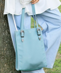 Adoon plain | 【Adoon plain】バックルベルトクリアバッグ(トートバッグ)