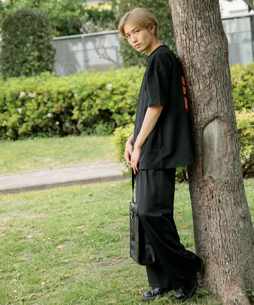 Adoon plain（アドーンプレーン）の「【Adoon plain】バックルベルトクリアバッグ（トートバッグ・メンズ・クリア/ブラック/ライトブルー・FREE）」の6枚目の写真