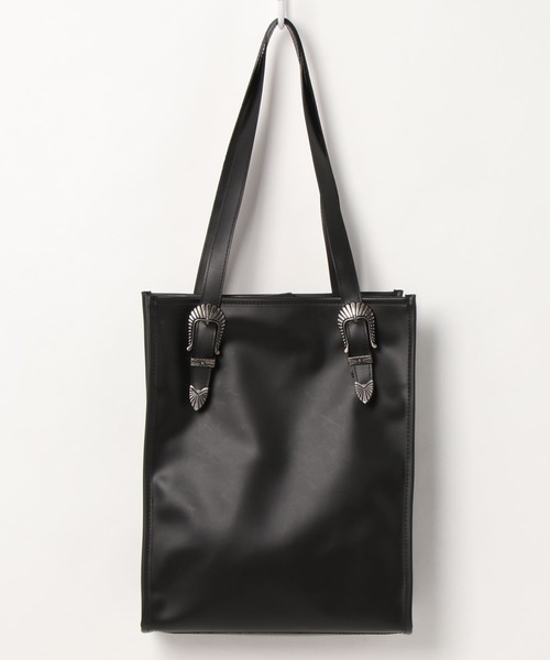 Adoon plain（アドーンプレーン）の「【Adoon plain】バックルベルトクリアバッグ（トートバッグ・メンズ・クリア/ブラック/ライトブルー・FREE）」の21枚目の写真