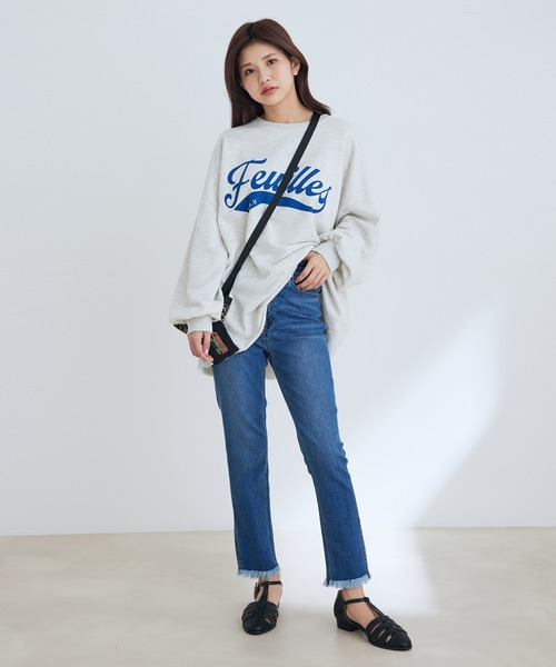 【WEB限定】スリットスキニーパンツ