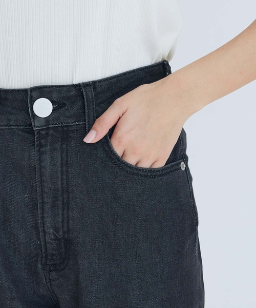 【WEB限定】スリットスキニーパンツ