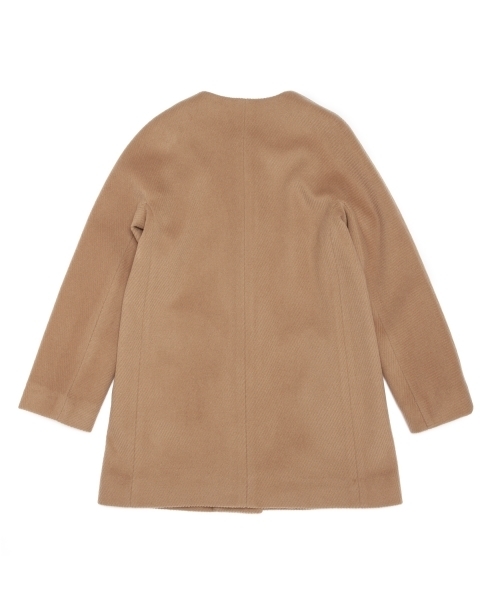 Ray BEAMS(レイビームス)の「Ray BEAMS / ビーバー カルゼ ノーカラーコート(その他アウター・レディース・カーキ/ネイビー・1/0)」の20枚目の写真