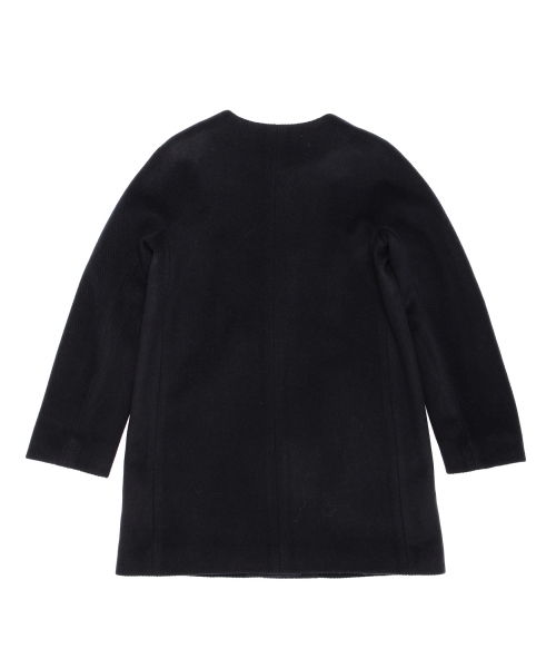 Ray BEAMS(レイビームス)の「Ray BEAMS / ビーバー カルゼ ノーカラーコート(その他アウター・レディース・カーキ/ネイビー・1/0)」の12枚目の写真