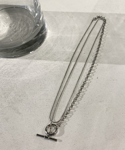 Libra Cue(リブラ キュー)の「マルチwayスネークチェーンネックレス(ネックレス・レディース・シルバー/ゴールド・FREE)」の8枚目の写真