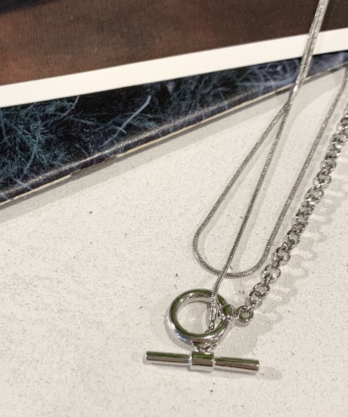 Libra Cue(リブラ キュー)の「マルチwayスネークチェーンネックレス(ネックレス・レディース・シルバー/ゴールド・FREE)」の12枚目の写真