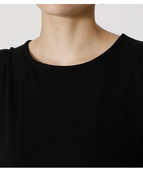 AZUL by moussy（アズールバイマウジー）の「ICE CLEAN LAYERED TANK/アイスクリーンレイヤードタンク（タンクトップ・レディース・ダークカーキ/ブラック/ダークオレンジ・SMALL/MEDIUM）」の10枚目の写真