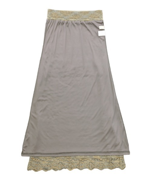 select MOCA(セレクトモカ)の「2021 AW ランダム編みニットタイトスカート(スカート・レディース・ネイビー/グレー/ライトグリーン・FREE)」の9枚目の写真