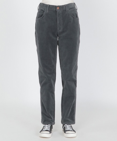 Wrangler（ラングラー）の「Wrangler コーデュロイテーパードパンツ（その他パンツ・レディース・チャコールグレー/ベージュ・M/L）」の5枚目の写真