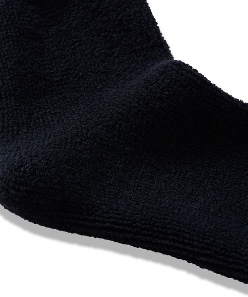 YUQRI(ユクリ)の「【YUQRI】comfy pile double rib(ソックス/靴下・メンズ・ホワイト/ブラック/グレー・25-27CM/22-24cm)」の9枚目の写真