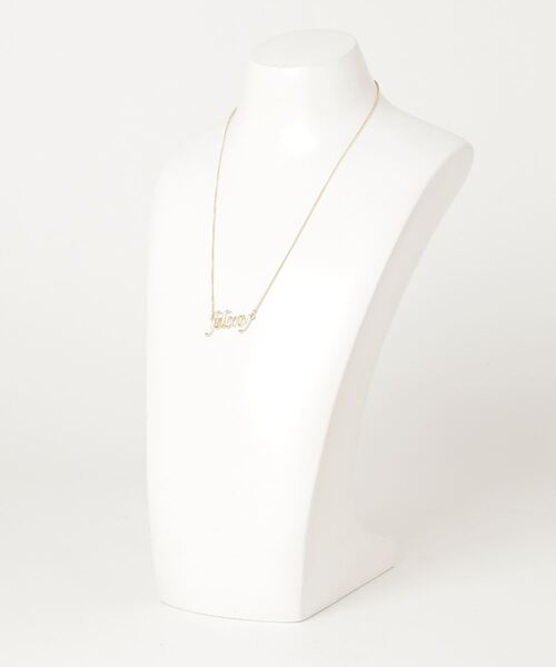 Romansual（ロマンシュアル）の「Romansual/felonyネームネックレス（ネックレス・レディース・シルバー/ゴールド・FREE）」の12枚目の写真