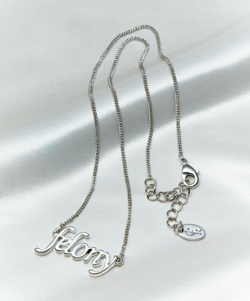 Romansual（ロマンシュアル）の「Romansual/felonyネームネックレス（ネックレス・レディース・シルバー/ゴールド・FREE）」の2枚目の写真