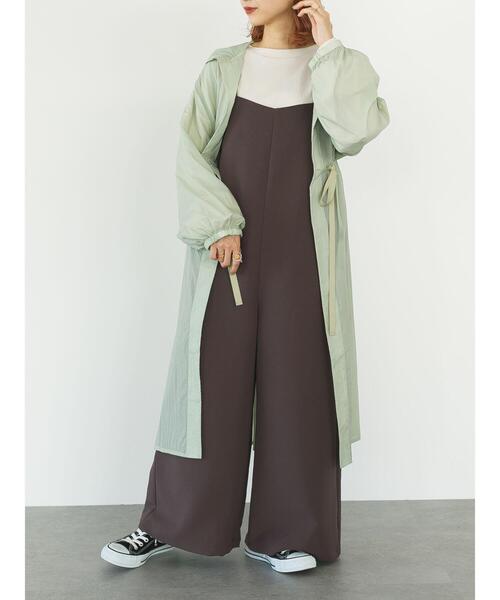 SLURR(スラ―)の「サイドレースアップサロペット(サロペット/オーバーオール・レディース・ブラック/チョコ/その他8・FREE)」の14枚目の写真