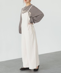 SLURR | サイドレースアップサロペット(サロペット/オーバーオール)