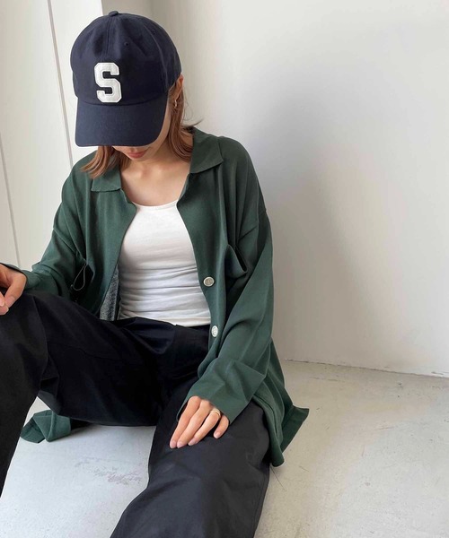 red chop works エアリーニットカーディガン CANAL JEAN（キャナルジーン）の「RED CHOP WORKS(レッド