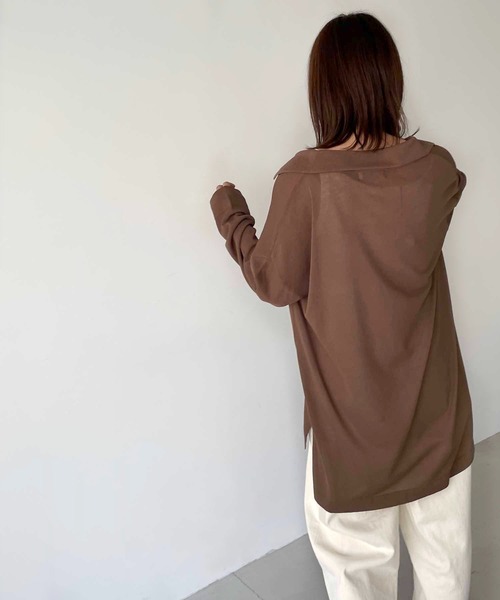 red chop works エアリーニットカーディガン CANAL JEAN（キャナルジーン）の「RED CHOP WORKS(レッド