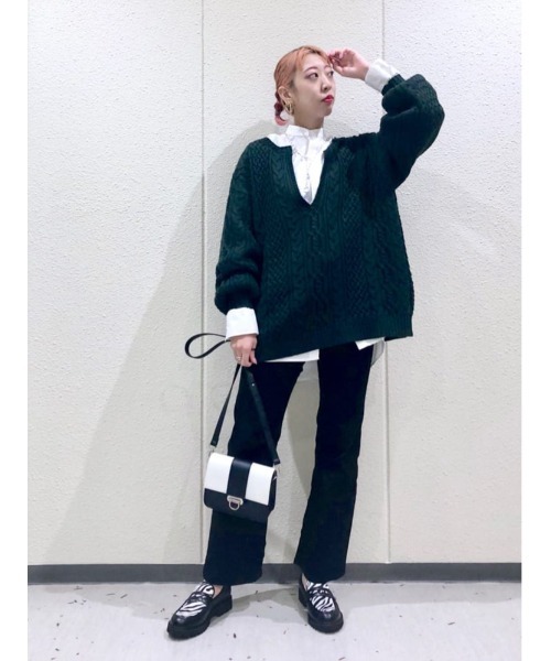専用プルオーバー greenbeige PAGEBOY（ページボーイ）の「〈手洗い可能〉WEB限定アイテム