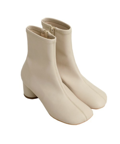 センターラインスクエアショートブーツ（ブーツ）｜select MOCA