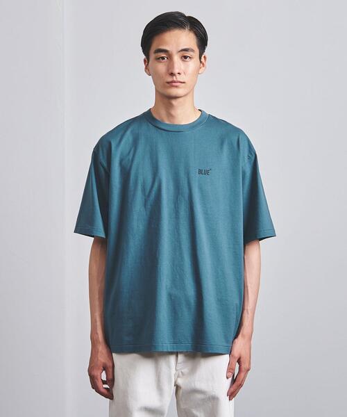 BLUE（ブルー）の「＜BLUE（ブルー）＞ オーガニック ロゴ Tシャツ（Tシャツ/カットソー・メンズ・ホワイト/オリーブ/コバルトブルー・SMALL/MEDIUM/LARGE/X-LARGE）」の22枚目の写真