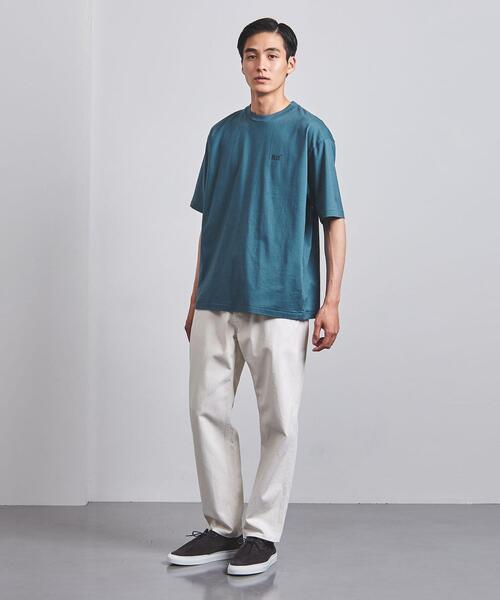 BLUE（ブルー）の「＜BLUE（ブルー）＞ オーガニック ロゴ Tシャツ（Tシャツ/カットソー・メンズ・ホワイト/オリーブ/コバルトブルー・SMALL/MEDIUM/LARGE/X-LARGE）」の20枚目の写真