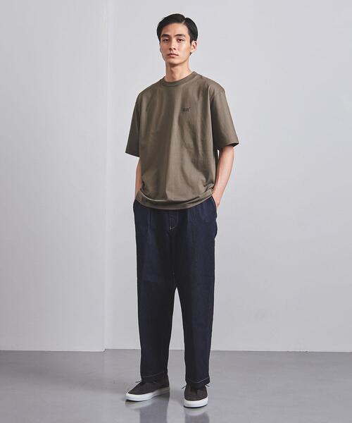 BLUE（ブルー）の「＜BLUE（ブルー）＞ オーガニック ロゴ Tシャツ（Tシャツ/カットソー・メンズ・ホワイト/オリーブ/コバルトブルー・SMALL/MEDIUM/LARGE/X-LARGE）」の14枚目の写真