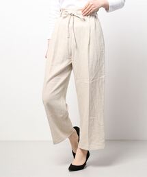 Te chichi | レーヨンリネンイージーワイドパンツ(その他パンツ)