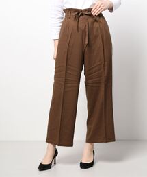 Te chichi | レーヨンリネンイージーワイドパンツ(その他パンツ)