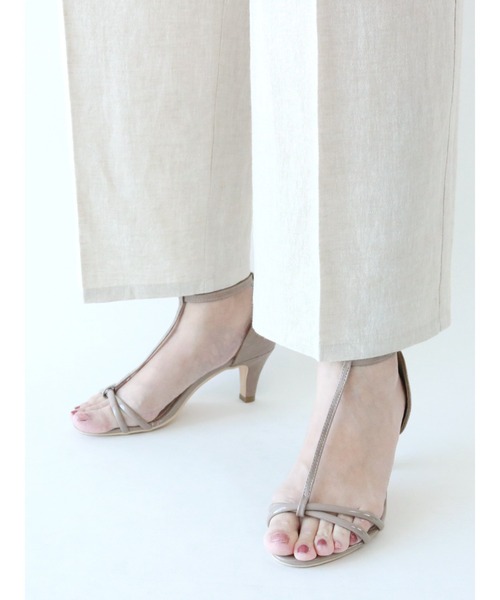 Te chichi（テチチ）の「レーヨンリネンイージーワイドパンツ（その他パンツ・レディース・ベージュ/ネイビー/ブラウン・ﾌﾘ-）」の13枚目の写真