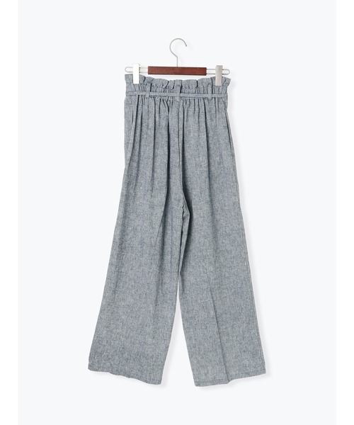 Te chichi（テチチ）の「レーヨンリネンイージーワイドパンツ（その他パンツ・レディース・ベージュ/ネイビー/ブラウン・ﾌﾘ-）」の17枚目の写真