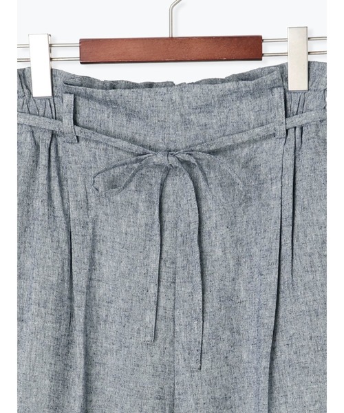 Te chichi（テチチ）の「レーヨンリネンイージーワイドパンツ（その他パンツ・レディース・ベージュ/ネイビー/ブラウン・ﾌﾘ-）」の18枚目の写真