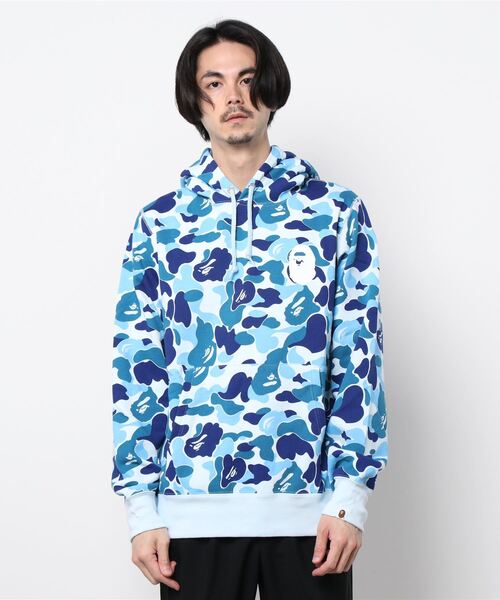 Big ABC Camo BAPE パーカー 男女兼用 A BATHING APE（アベイシングエイプ）の「BIG ABC CAMO APE HEAD