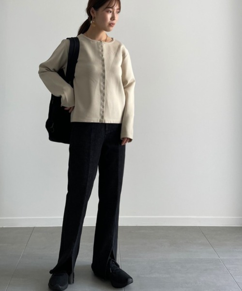 NEUNA（ヌナ）の「2wayリュックバックパック（バックパック/リュック・レディース・ブラック/ベージュ・FREE）」の7枚目の写真