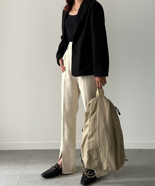 NEUNA（ヌナ）の「2wayリュックバックパック（バックパック/リュック・レディース・ブラック/ベージュ・FREE）」の20枚目の写真