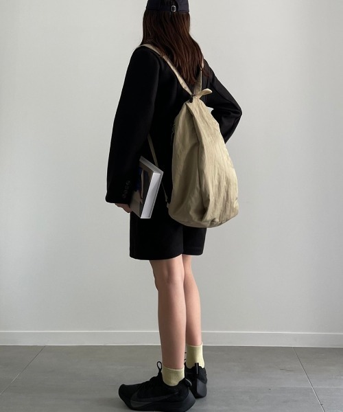 NEUNA（ヌナ）の「2wayリュックバックパック（バックパック/リュック・レディース・ブラック/ベージュ・FREE）」の18枚目の写真