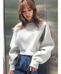 EVRIS | ショートスウェットTOPS(スウェット)