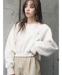 EVRIS | ショートスウェットTOPS(スウェット)