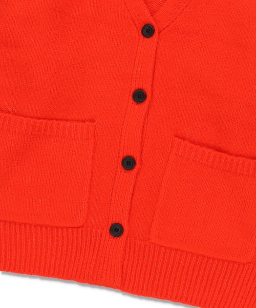 SPINNS（スピンズ）の「モヘアライク ルーズカーディガン（カーディガン/ボレロ・レディース・ブラック/ピンク/オレンジ/グリーン/ナチュラル・ONESIZE）」の11枚目の写真