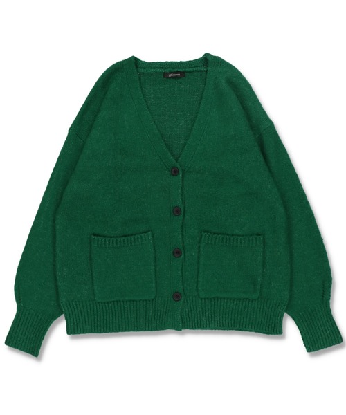 SPINNS（スピンズ）の「モヘアライク ルーズカーディガン（カーディガン/ボレロ・レディース・ブラック/ピンク/オレンジ/グリーン/ナチュラル・ONESIZE）」の17枚目の写真