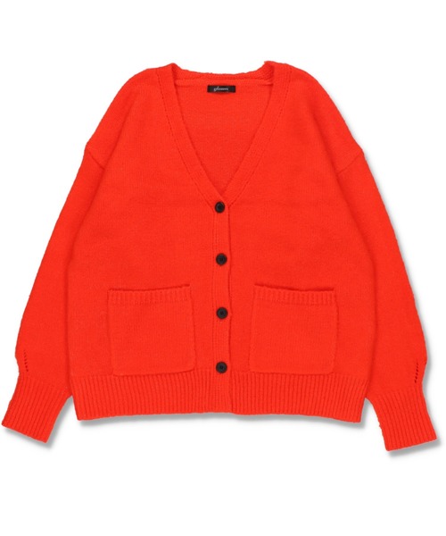 SPINNS（スピンズ）の「モヘアライク ルーズカーディガン（カーディガン/ボレロ・レディース・ブラック/ピンク/オレンジ/グリーン/ナチュラル・ONESIZE）」の19枚目の写真