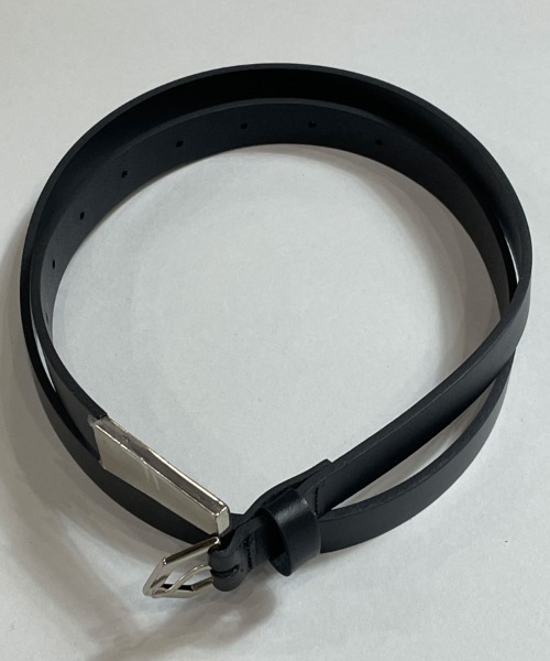 JACKROSE（ジャックローズ）の「JE-COW LEATHER-エンドメタル.ベルト（ベルト・メンズ・ブラック・FREE）」の4枚目の写真