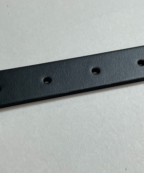 JACKROSE（ジャックローズ）の「JE-COW LEATHER-エンドメタル.ベルト（ベルト・メンズ・ブラック・FREE）」の7枚目の写真