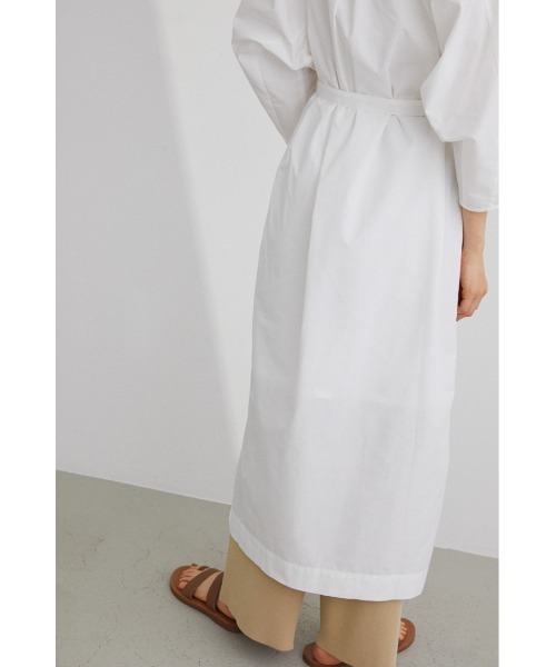 STYLEMIXER(スタイルミキサー)の「ショルダータックシャツワンピース(シャツワンピース・レディース・ホワイト/ブラック/イエロー系その他・SMALL/MEDIUM)」の21枚目の写真