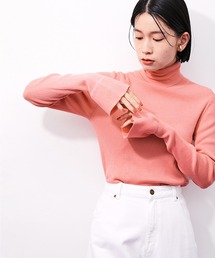 ADAM ET ROPE' | アンチピリングリブタートルネック(ニット/セーター)