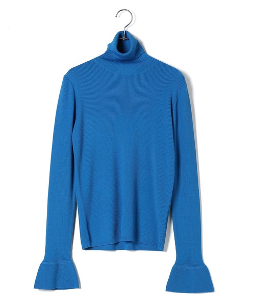 ADAM ET ROPE'（アダムエロペ）の「アンチピリングリブタートルネック（ニット/セーター・レディース・ブラック/サックスブルー/ピンク/キナリ・FREE）」の18枚目の写真